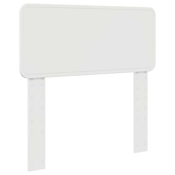 vidaXL Headboard Gloss White 75 cm Engineered wood