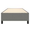 vidaXL Box Spring Bed Frame Dark Grey Single Fabric (UK/IE/FI/NO only)