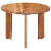 vidaXL Nesting Coffee Tables 2 pcs Brown Solid Acacia Wood
