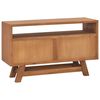 vidaXL TV Cabinet 80x30x50 cm Solid Teak Wood
