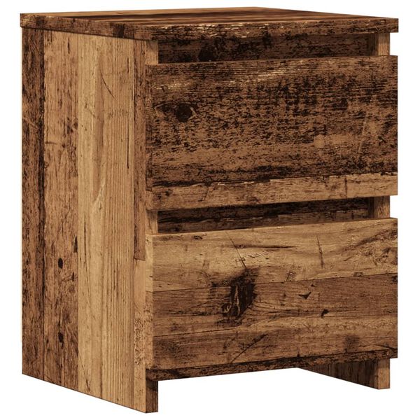 vidaXL Bedside Cabinets&nbsp;2 pcs Old Wood 30x30x40 cm Engineered Wood