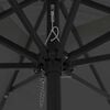 vidaXL Garden Parasol Anthracite and Black 295 x 295 x 245 cm