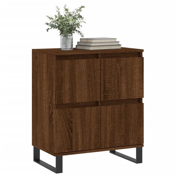vidaXL Sideboard Brown Oak 60x35x70 cm Engineered Wood