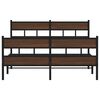 vidaXL Bed Frame without Mattress with Headboard and Footboard 137x190 cm