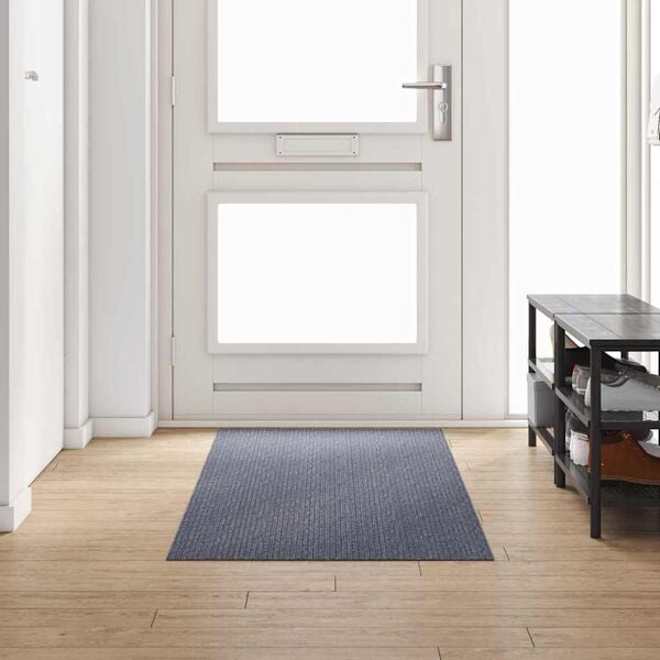 vidaXL Carpet Runner Light Grey 80 x 250 cm Fabric