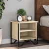 vidaXL Bedside Cabinet Sonoma Oak 2 pcs 40x30x40 cm Engineered Wood
