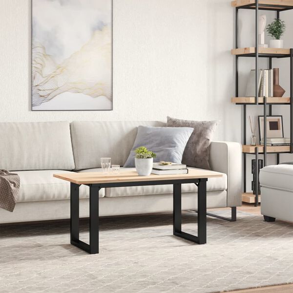 vidaXL Coffee Table Legs O-Frame 90x30x43 cm Steel