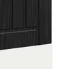 vidaXL Kitchen Cabinet Black Oak 45 x 1.5 x 67 cm Engineered Wood