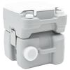 vidaXL Camping Toilet Grey 41.5 x 36.5 x 42 cm