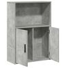 vidaXL Bookcase Concrete Grey 60x24x85 cm Engineered Wood