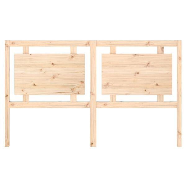 vidaXL Bed Headboard 165.5x4x100 cm Solid Pine Wood