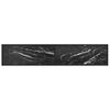 vidaXL TV Cabinet Black Marble 200x40x40.5 cm Tempered Glass
