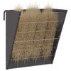 vidaXL Hanging Hay Feeder Black 61 x 33 x 66 cm Cold-Rolled Steel