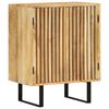 vidaXL Sideboard with 2 Doors 55x35x70 cm Solid Wood Mango