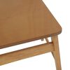 vidaXL Dining Chair 2 pcs Natural Solid Wood