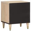 vidaXL Bedside Cabinet 40x33x46 cm Solid Wood Mango