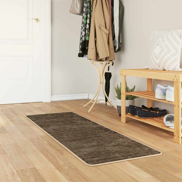 vidaXL Rug Runner MARSA Forest Green 200 x 50 cm Polyester and PVC