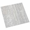 vidaXL Flooring Planks Light Grey and White 5.11 m&sup2; 55 pcs PVC
