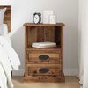 vidaXL Bedside Cabinet Old wood 43 x 36 x 60 cm Engineered wood
