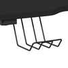 vidaXL Gaming Desk with ZZ Shape Legs Black 90x60x75 cm