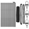 vidaXL Ground Fix Welded Wire Fence 25 x 0.8 m (W x H)