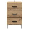 vidaXL Bedside Cabinet Artisan Oak 40 x 40 x 66 cm Engineered Wood