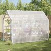 vidaXL Tarpaulin with Eyelets Transparent 3 x 4 m Polyethylene