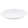 vidaXL Wash Basin 59.3x35.1x10.7 cm Mineral Cast/Marble Cast White