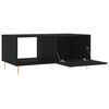 vidaXL Coffee Table Black 90x50x40 cm Engineered Wood