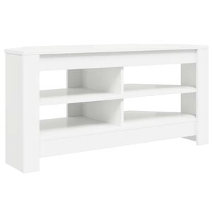 vidaXL Corner TV Cabinet 102 x 41 x 50 cm White