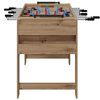 vidaXL Foosball Table Artisan Oak 125 x 60.5 x 80 cm Engineered Wood