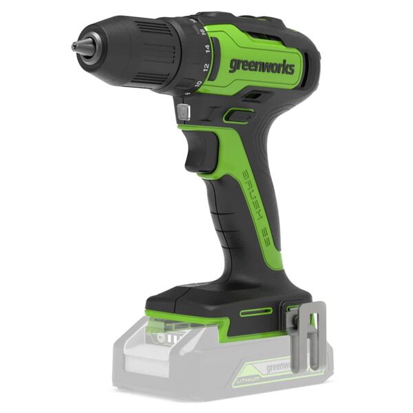 Greenworks Drill Driver Brushless 24 V 35 Nm
