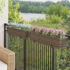 vidaXL Railing Metal