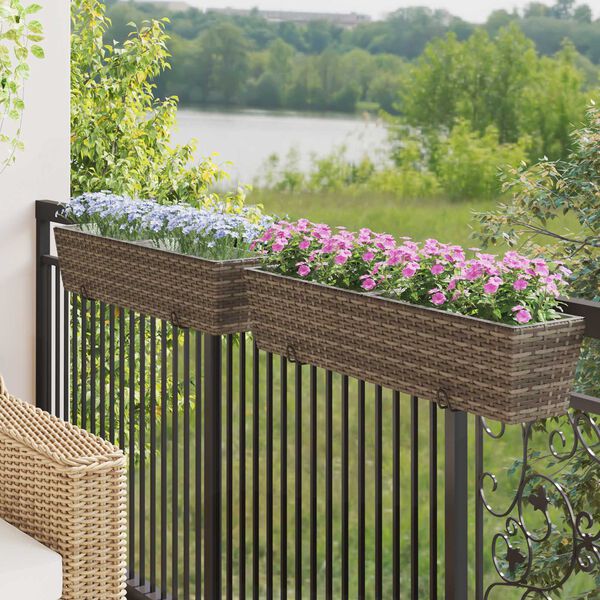 vidaXL Railing Metal