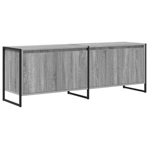vidaXL TV Cabinet Grey Sonoma 140 x 36 x 49.5 cm Engineered Wood