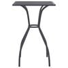 vidaXL Garden Table Anthracite 50x50x72 cm Steel Mesh