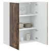 vidaXL Kitchen Cabinet Smoked Oak 80 x 31 x 100 cm Engineered Wood