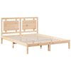 vidaXL Extra Long Bed Frame without Mattress 160x210 cm Solid Wood