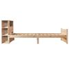 vidaXL Bookcase Bed without Mattress 90x200cm Solid Wood Pine