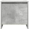 vidaXL Bedside Cabinets 2 pcs Concrete Grey 45x34x44.5 cm Engineered Wood