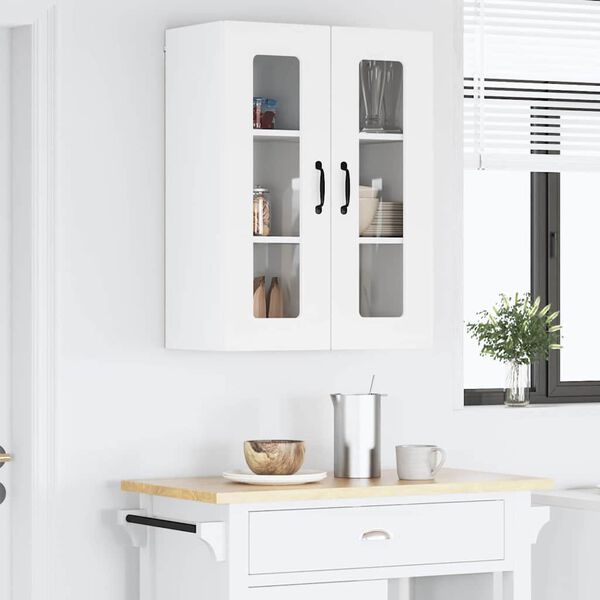 vidaXL Kitchen Cabinet Kalmar White 60 x 31 x 80 cm Engineered Wood