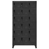 vidaXL Locker Cabinet Anthracite 90x40x180 cm Steel