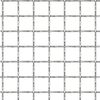 vidaXL Crimped Garden Wire Fence Stainless Steel 50x50 cm 31x31x3 mm