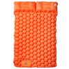 vidaXL Self Inflating Camping Mattress with Pillows 2-Person Orange