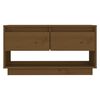 vidaXL TV Cabinet Honey Brown 74x34x40 cm Solid Wood Pine