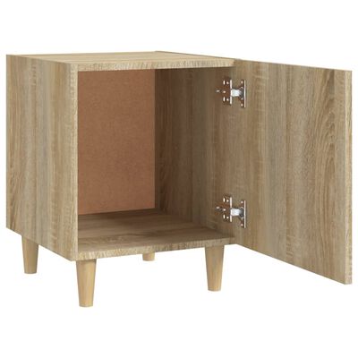 vidaXL Bedside Cabinets 2 pcs Sonoma Oak Engineered Wood