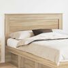 vidaXL Headboard with Headboard Sonoma Oak 150 cm Engineered Wood