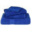 vidaXL Bath Towels "FROGN" 10 pcs Blue 100x150 cm 360 gsm