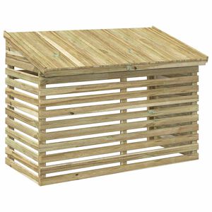 vidaXL Air Conditioner Cover 117.5x62.5x85.5 cm Impregnated Pine Wood