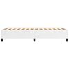 vidaXL Bed Frame without Mattress White 90x190 cm Single Single Faux Leather